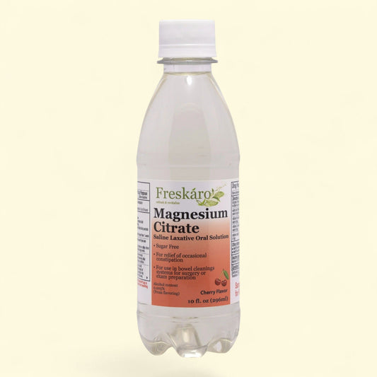 Freskaro Magnesium Citrate Oral Solution, 10 oz