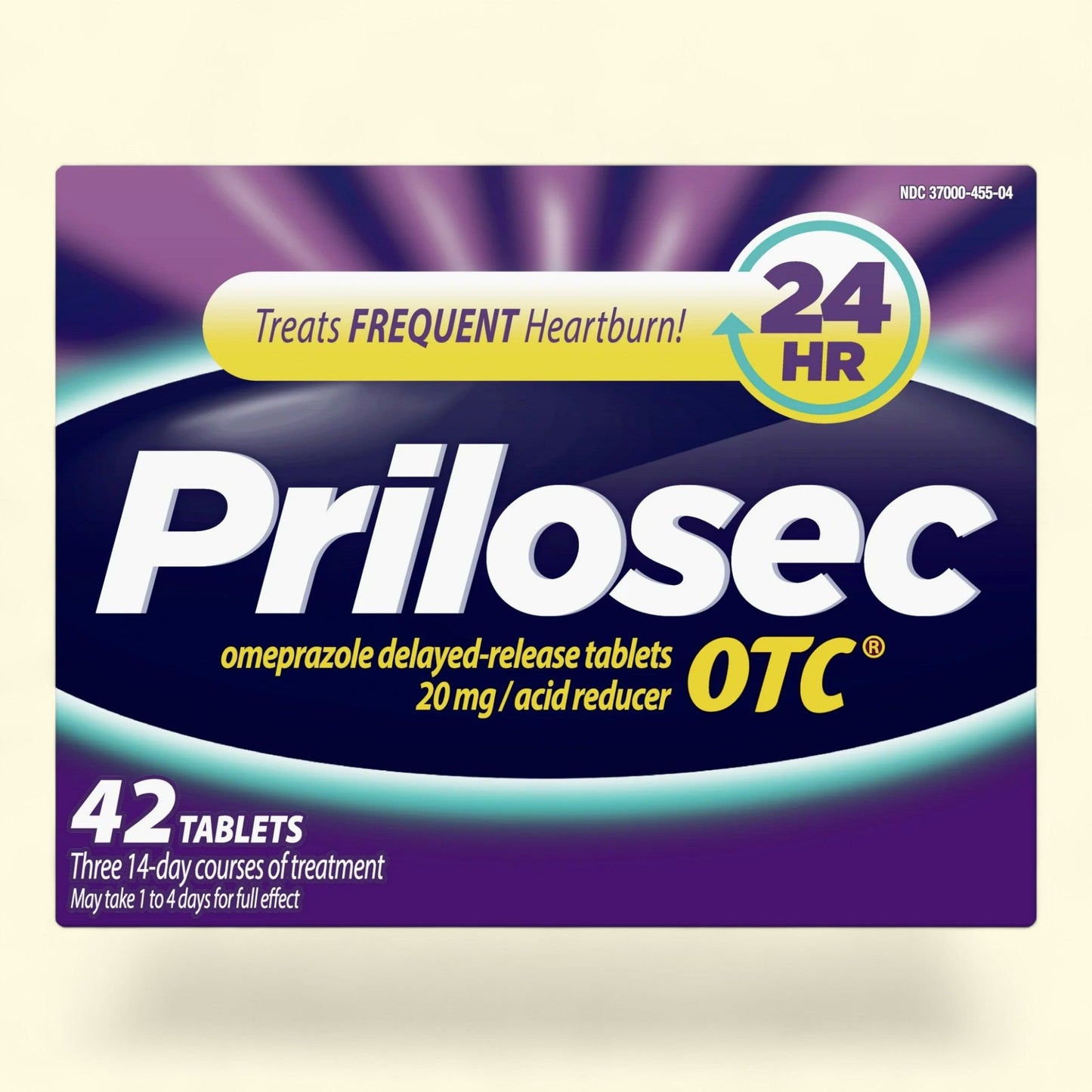 Prilosec OTC Omeprazole 20mg, 42 Count