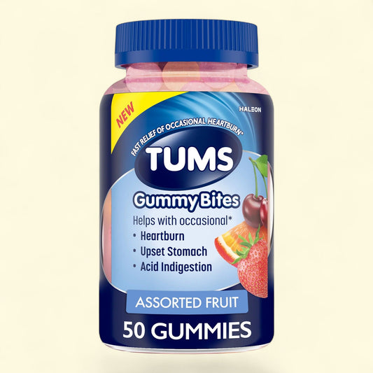 Tums Gummy Bites, 50 Count