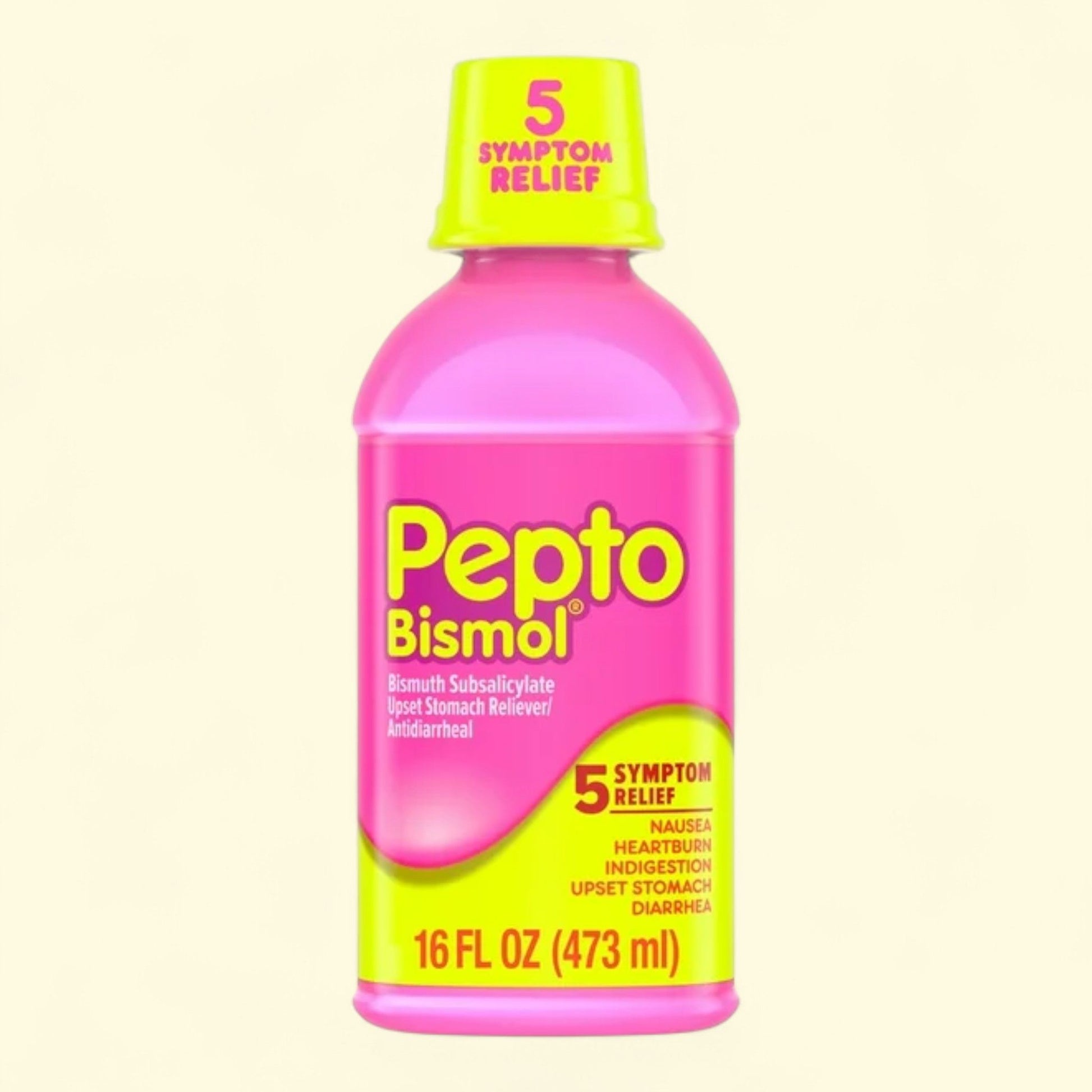 Pepto Bismol Liquid, Original, 16 Fl oz — authentic US product shipped worldwide by Treatspree
