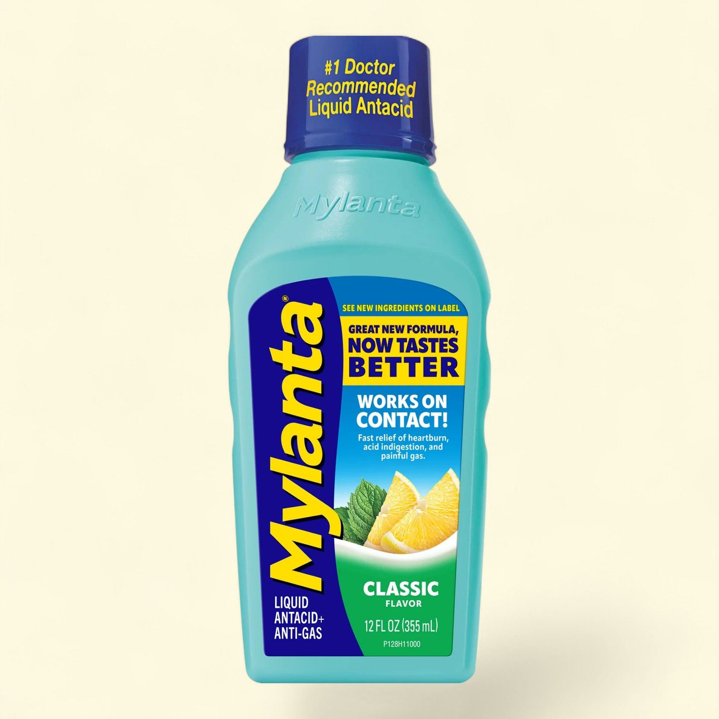 Mylanta Liquid Antacid, Classic Flavor, 12 Fluid Ounce