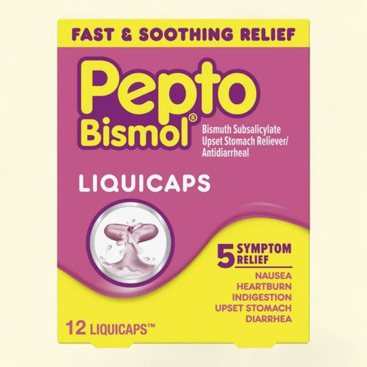 Pepto Bismol Liquicaps, 12 Count