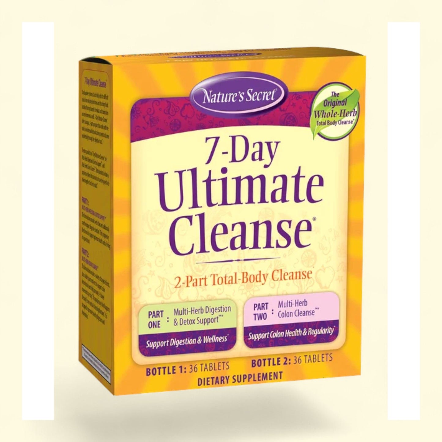 Nature's Secret 7-Day Ultimate Cleanse, 2 bottles