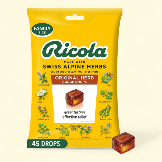 Ricola Original Herb Cough Drops, 45 Count