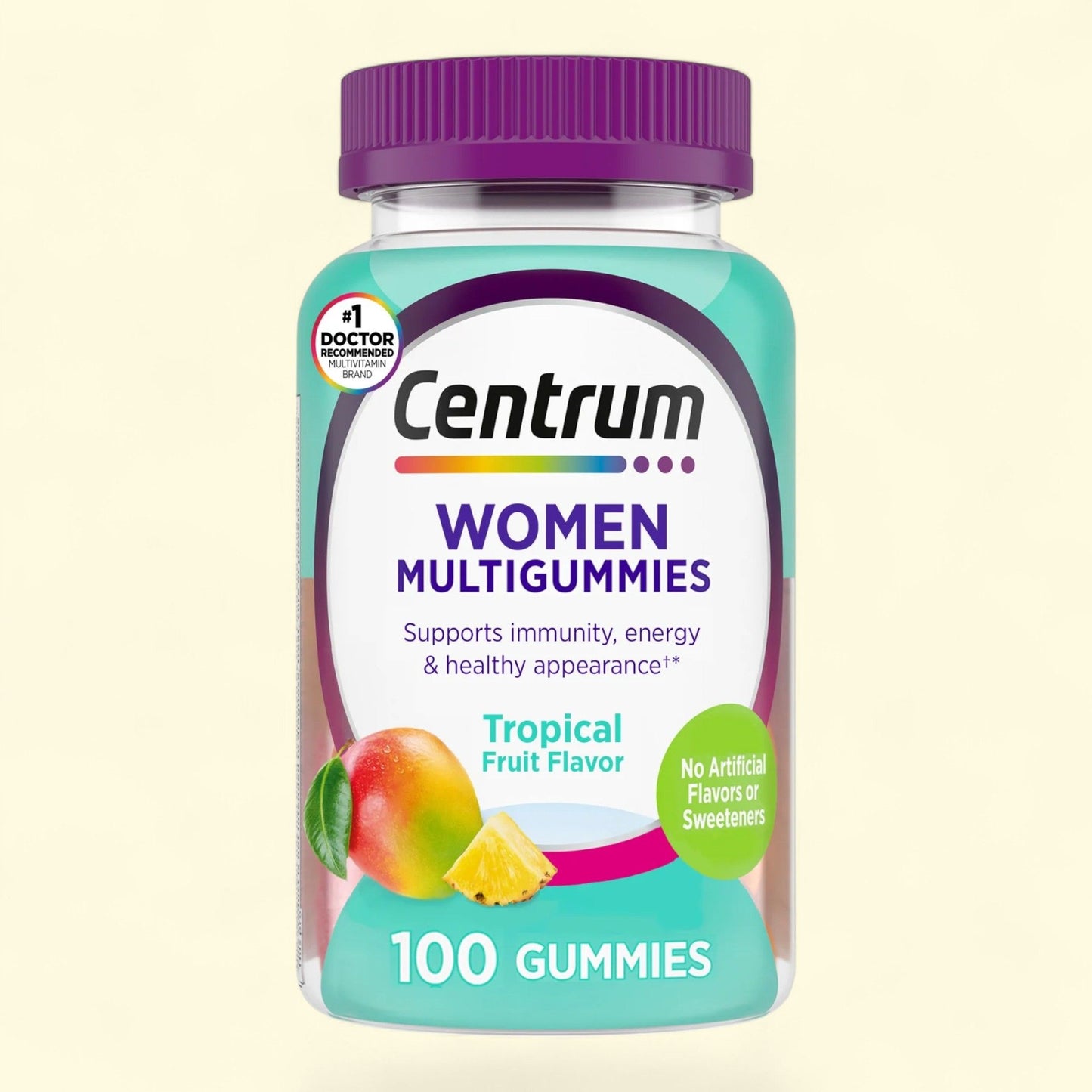 Centrum Women's Multivitamin Gummies, 100 Count