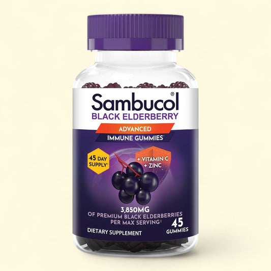 Sambucol Elderberry Gummies, 45 Count