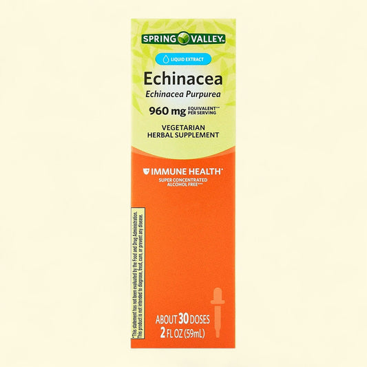 Spring Valley Echinacea Herbal Supplement, 960 mg, 2 fl oz