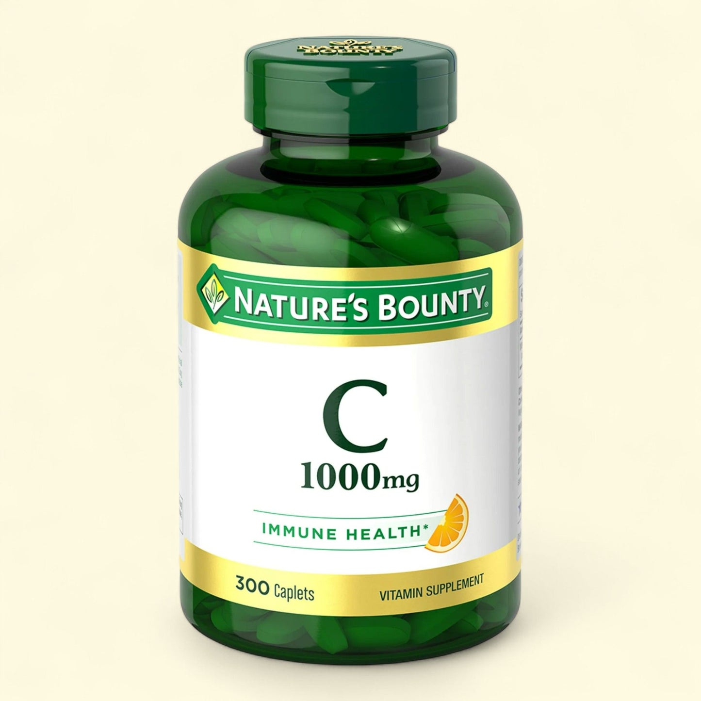 Nature's Bounty Vitamin C Caplets, 1000 Mg, 300 Ct