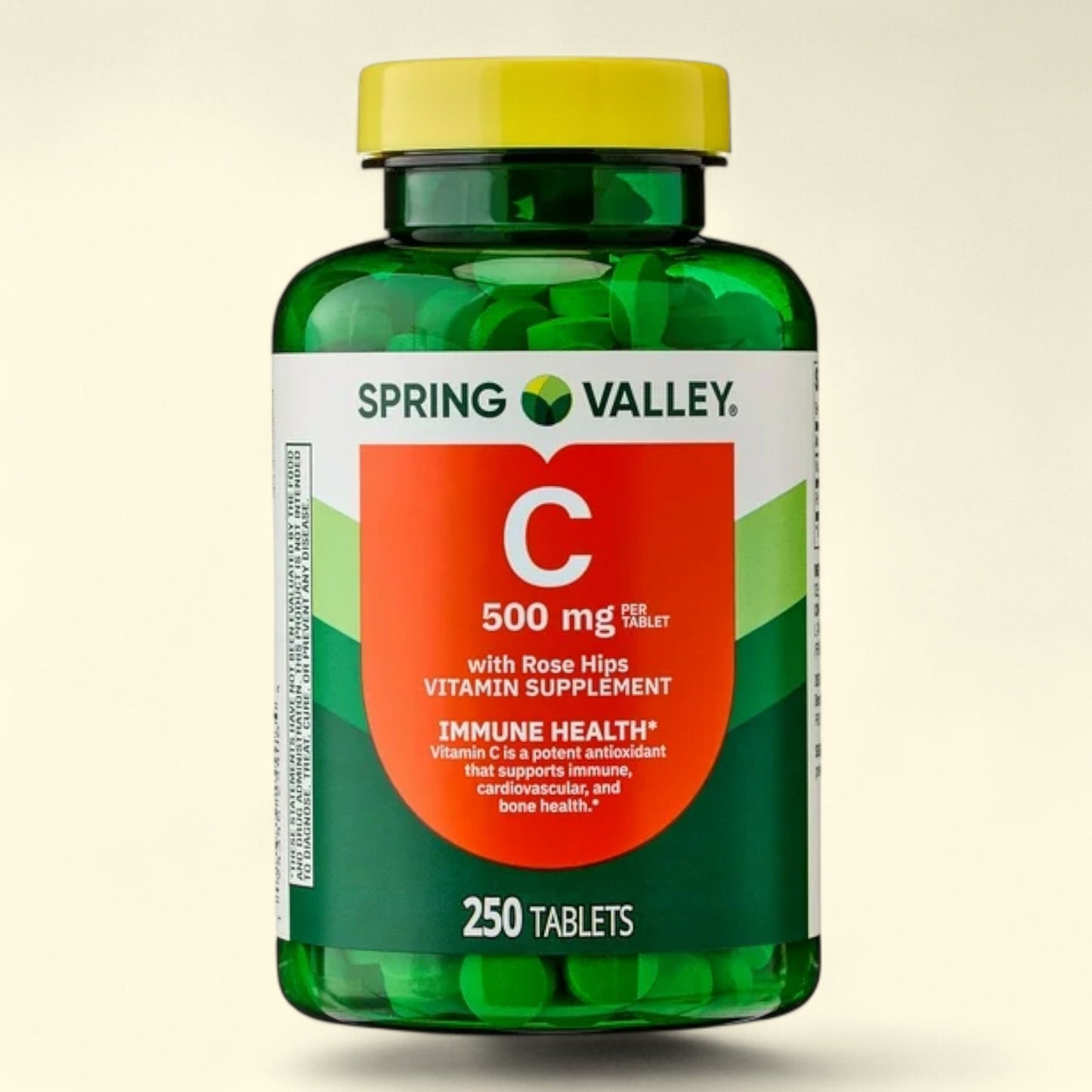 Spring Valley Vitamin C with Rose Hips Dietary Supplement Tablets, ... — authentic US product shipped worldwide by Treatspree