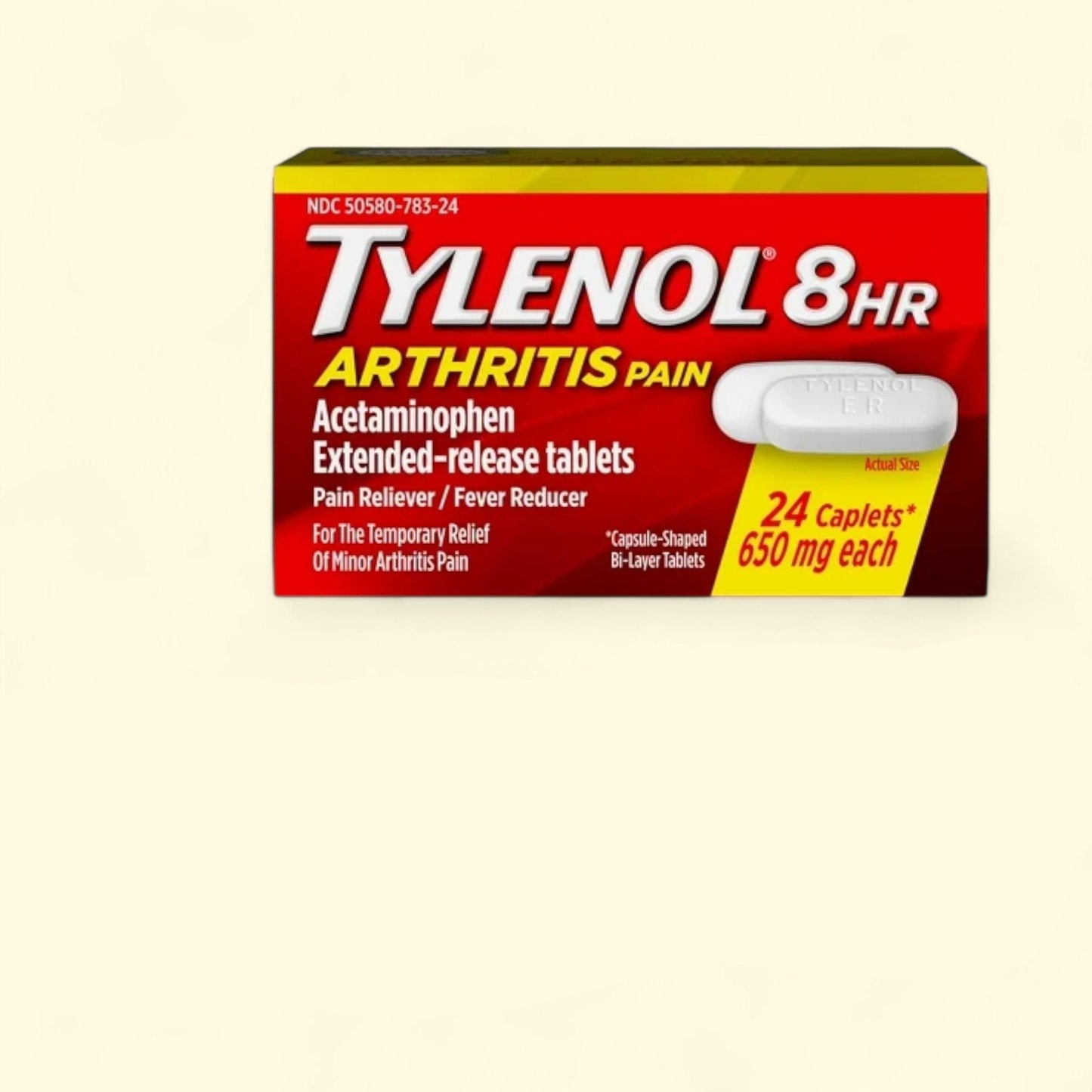 Tylenol Arthritis & Joint Pain Caplets, 24 Count