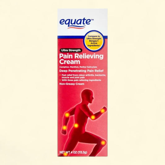 Equate Pain Relieving Cream, 4 oz