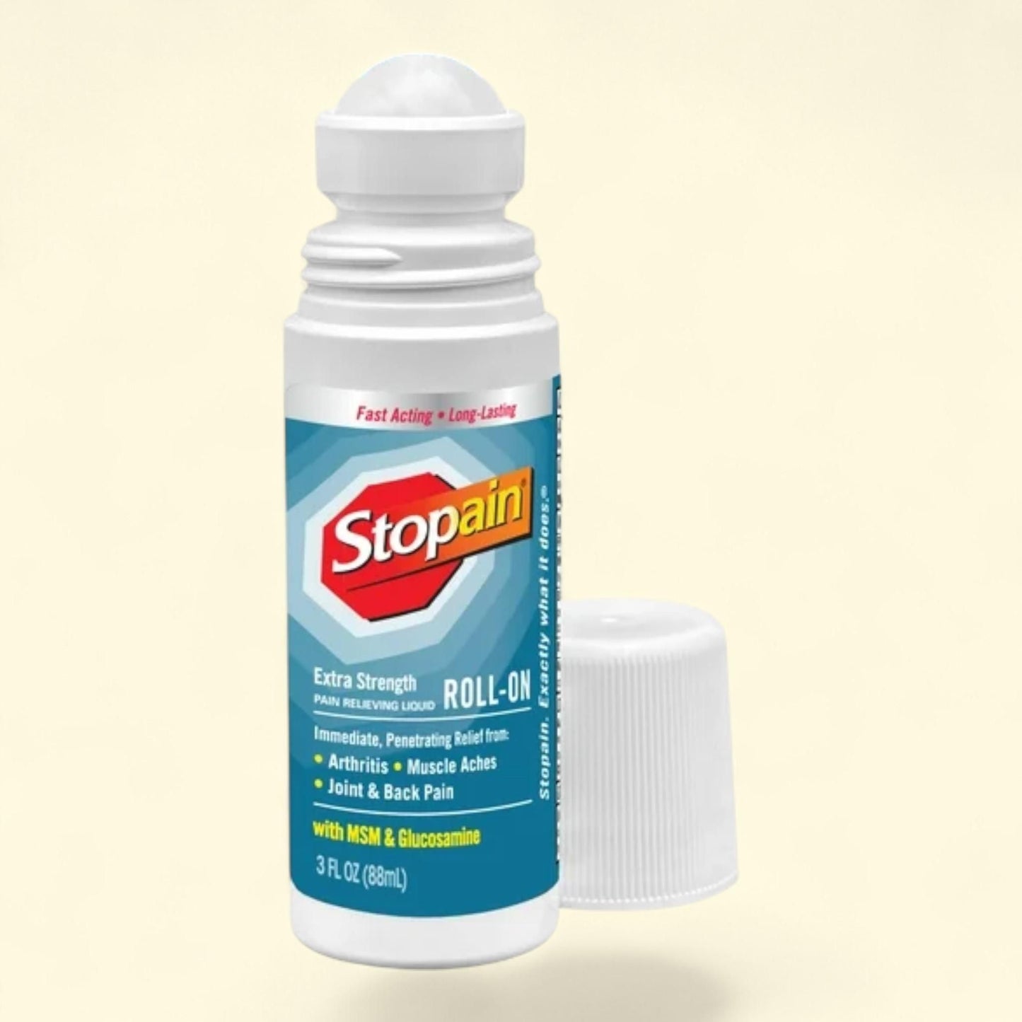 Stopain Extra Strength Roll-On, 3oz