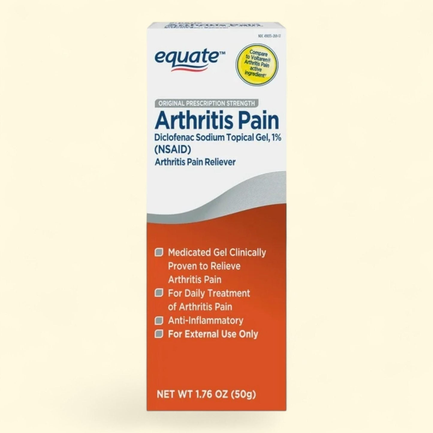 Equate Arthritis Pain Reliever Gel, 1.76 oz