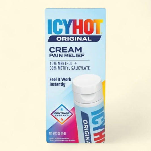 Icy Hot Pain Relieving Cream, 3 oz.