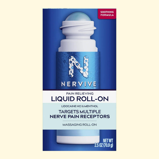 Nervive Nerve Care Pain Relieving Roll On 2.5 oz