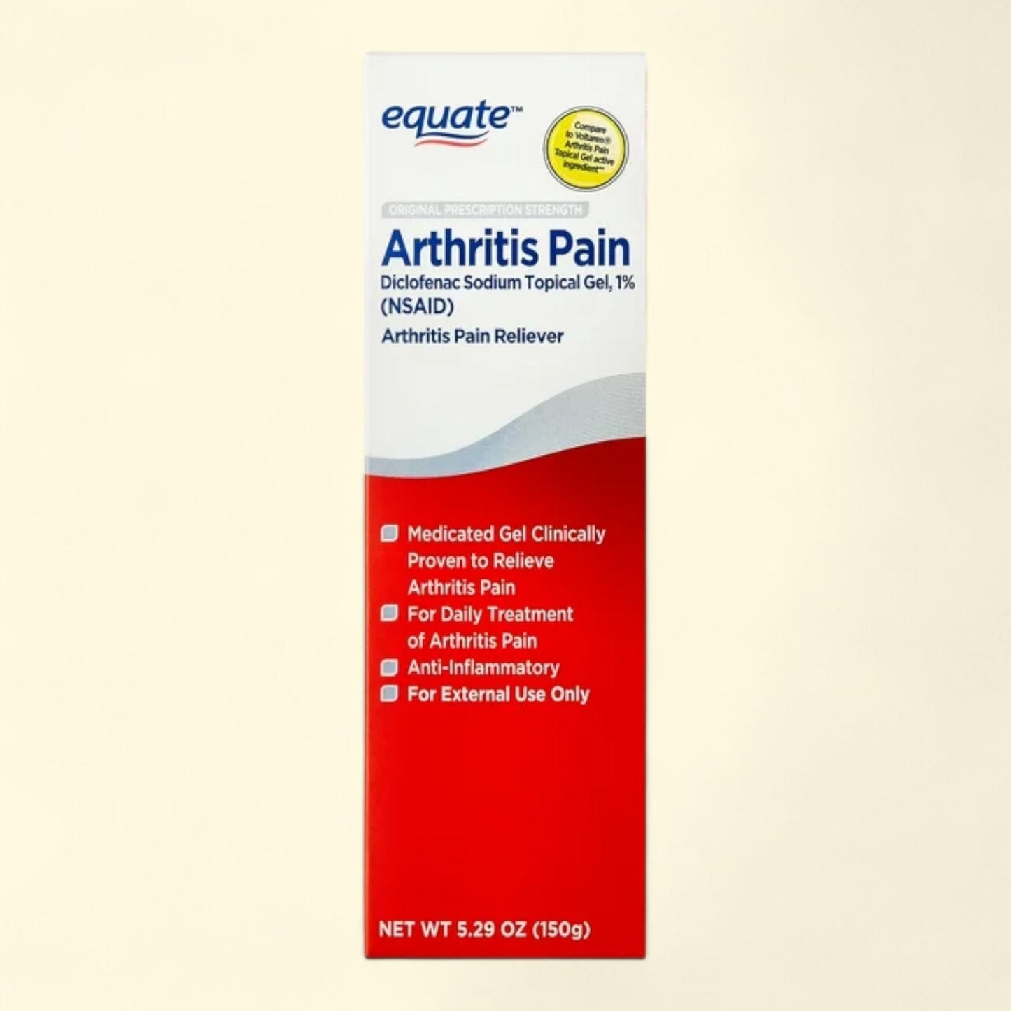 Equate Arthritis Pain Reliever Gel, 5.29 oz