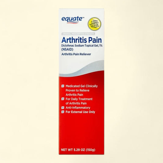 Equate Arthritis Pain Reliever Gel, 5.29 oz