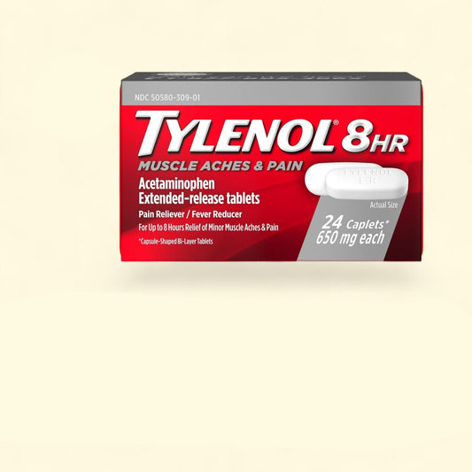 Tylenol Muscle Aches & Pain Tablets, 24 Count