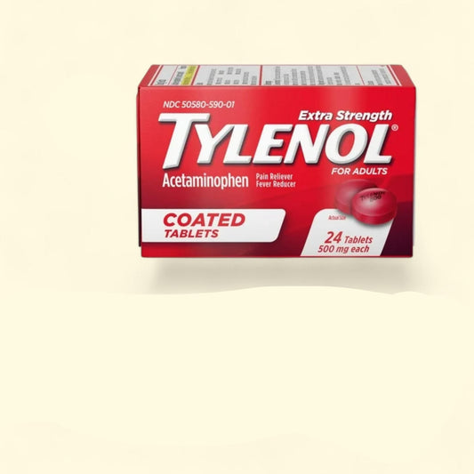 Tylenol Extra Strength Coated Tablets, 24 Ct