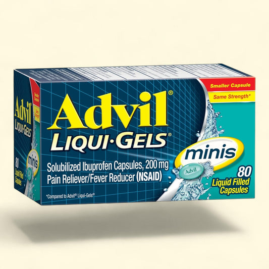 Advil Liqui-Gels Minis, 200 mg Ibuprofen, 80 Count