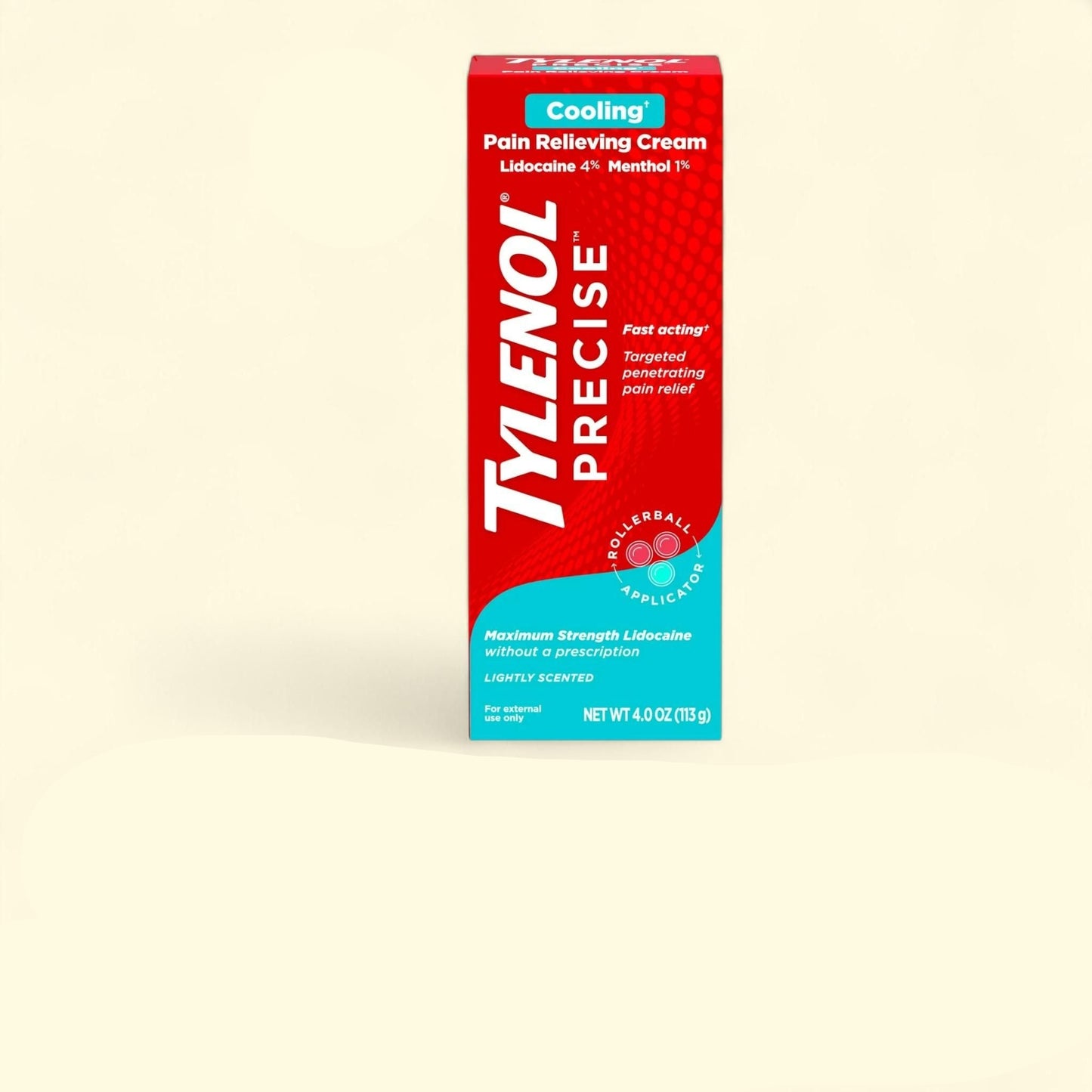 Tylenol Precise Cooling Pain Relieving Cream, 4oz