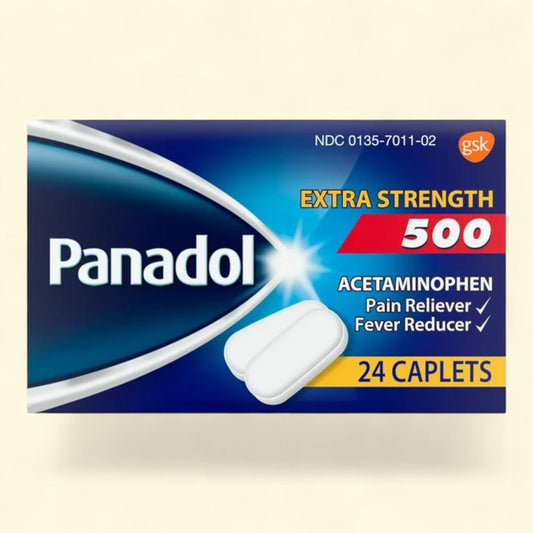 Panadol Extra Strength Caplets, 24ct