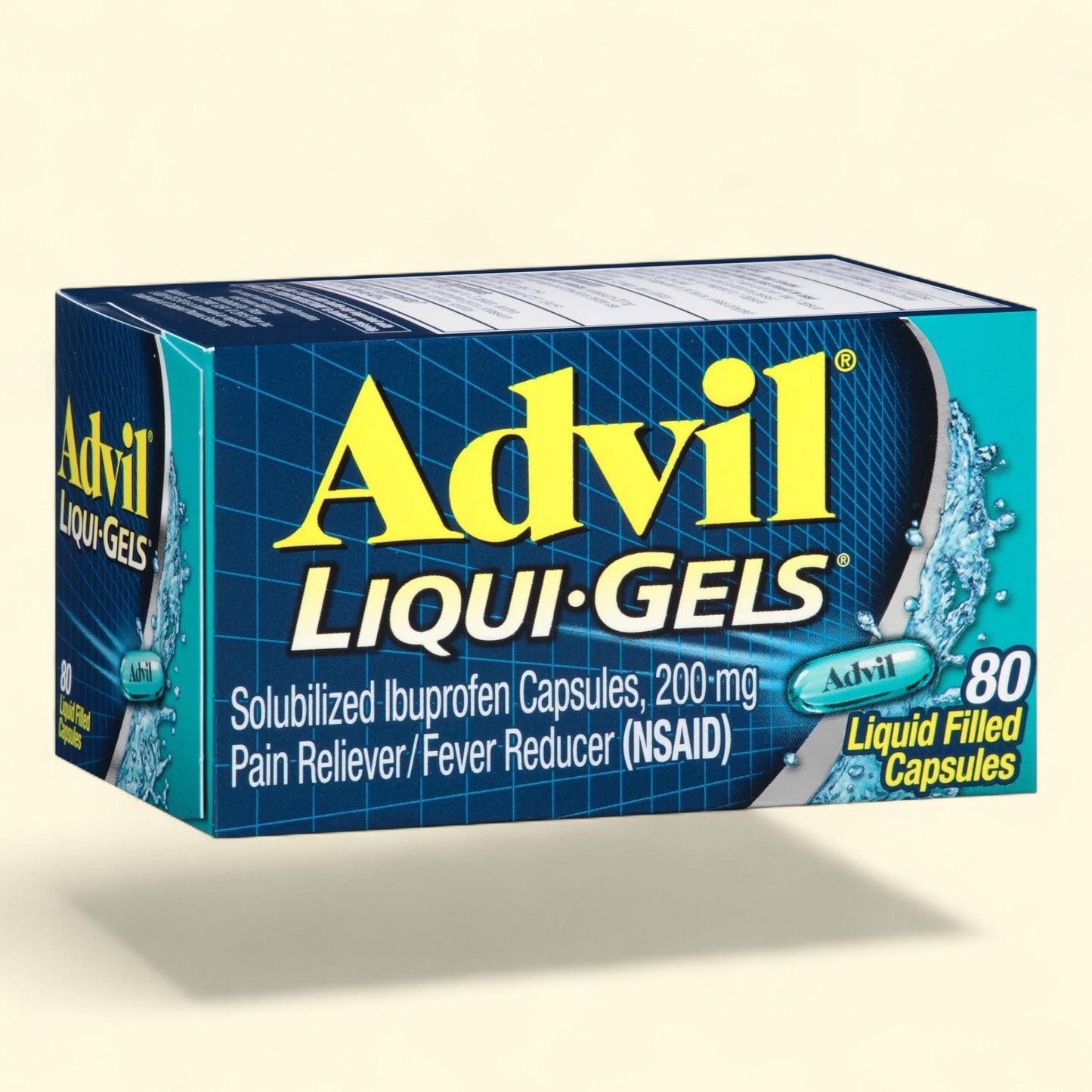 Advil Liqui-Gels, 200 Mg Ibuprofen, 80 Count