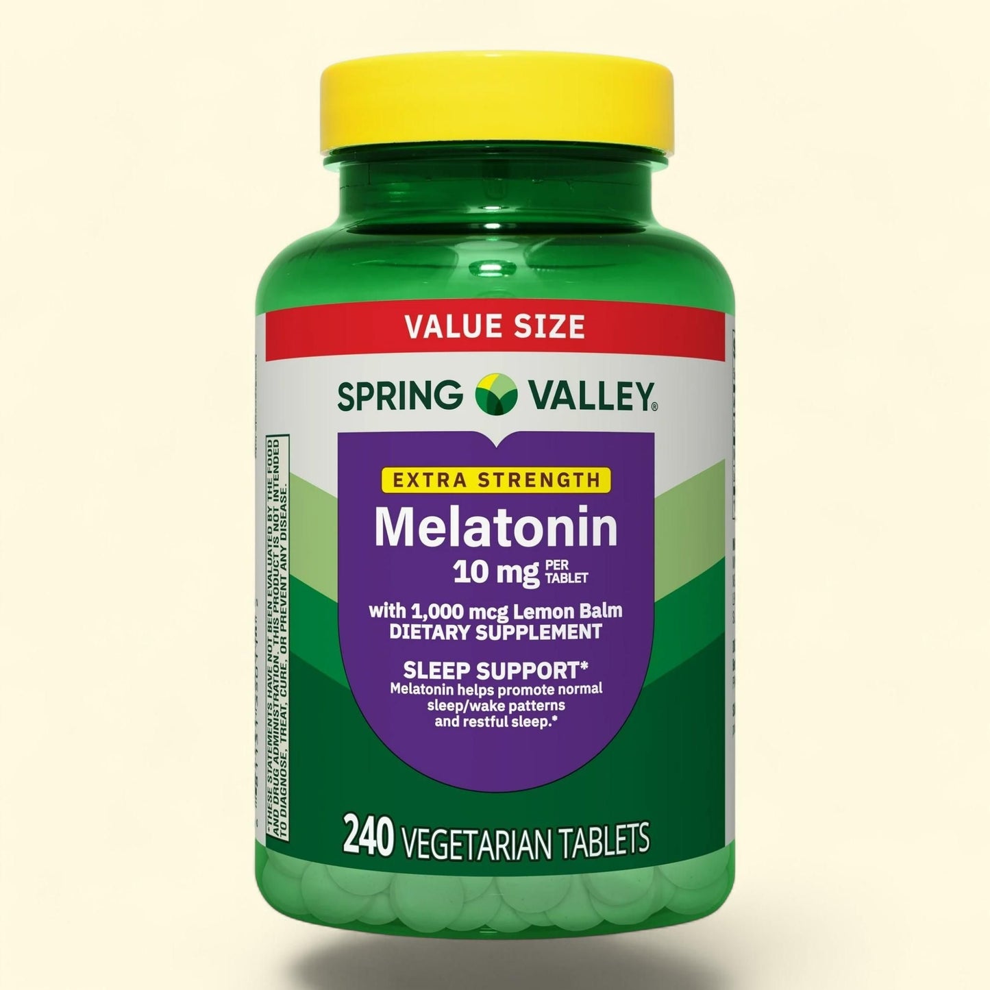Spring Valley Melatonin Tablets, 10 mg, 240 Count