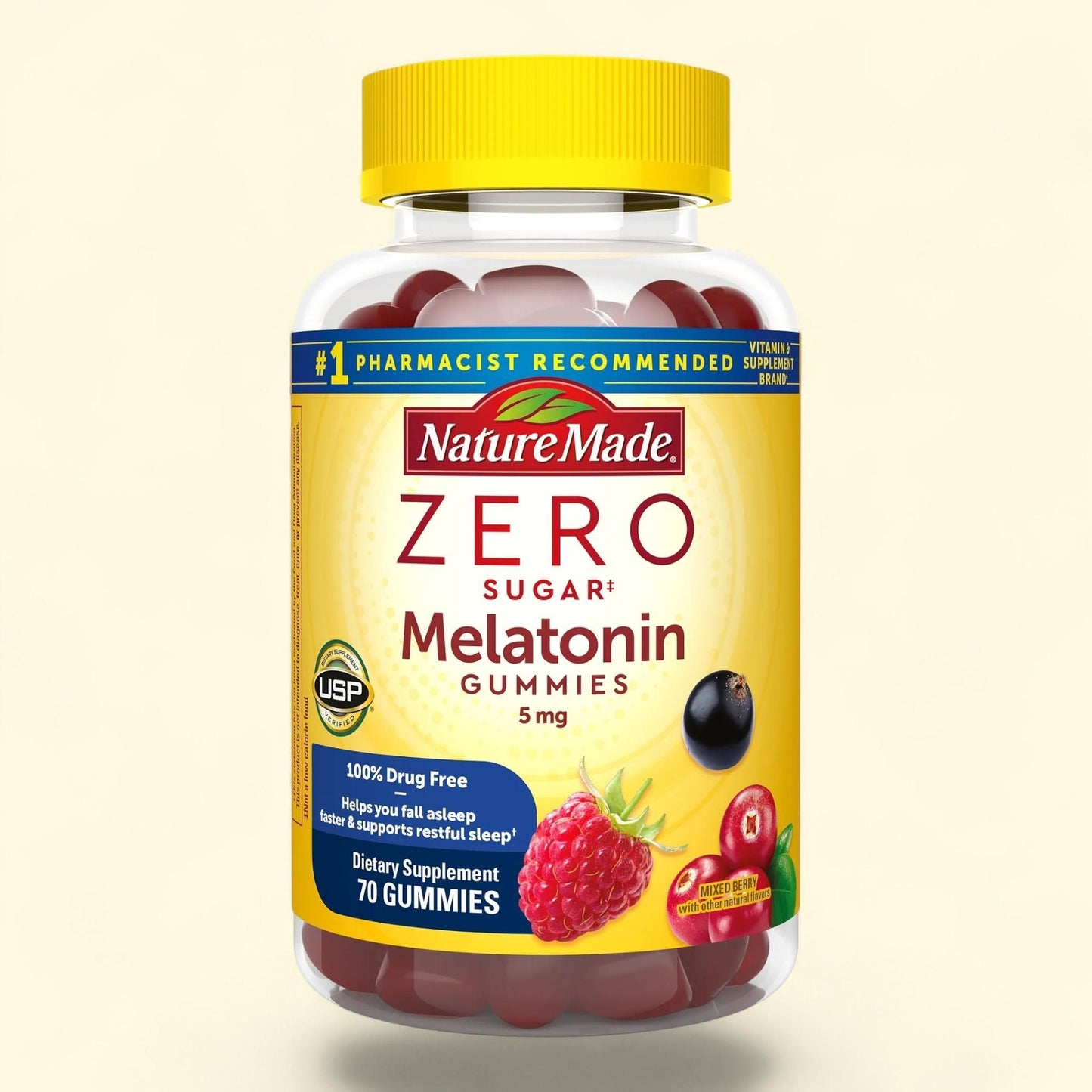Nature Made Melatonin Gummies, 10mg, 70 Count