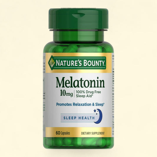 Nature's Bounty Melatonin, 10 Mg, 60 Capsules