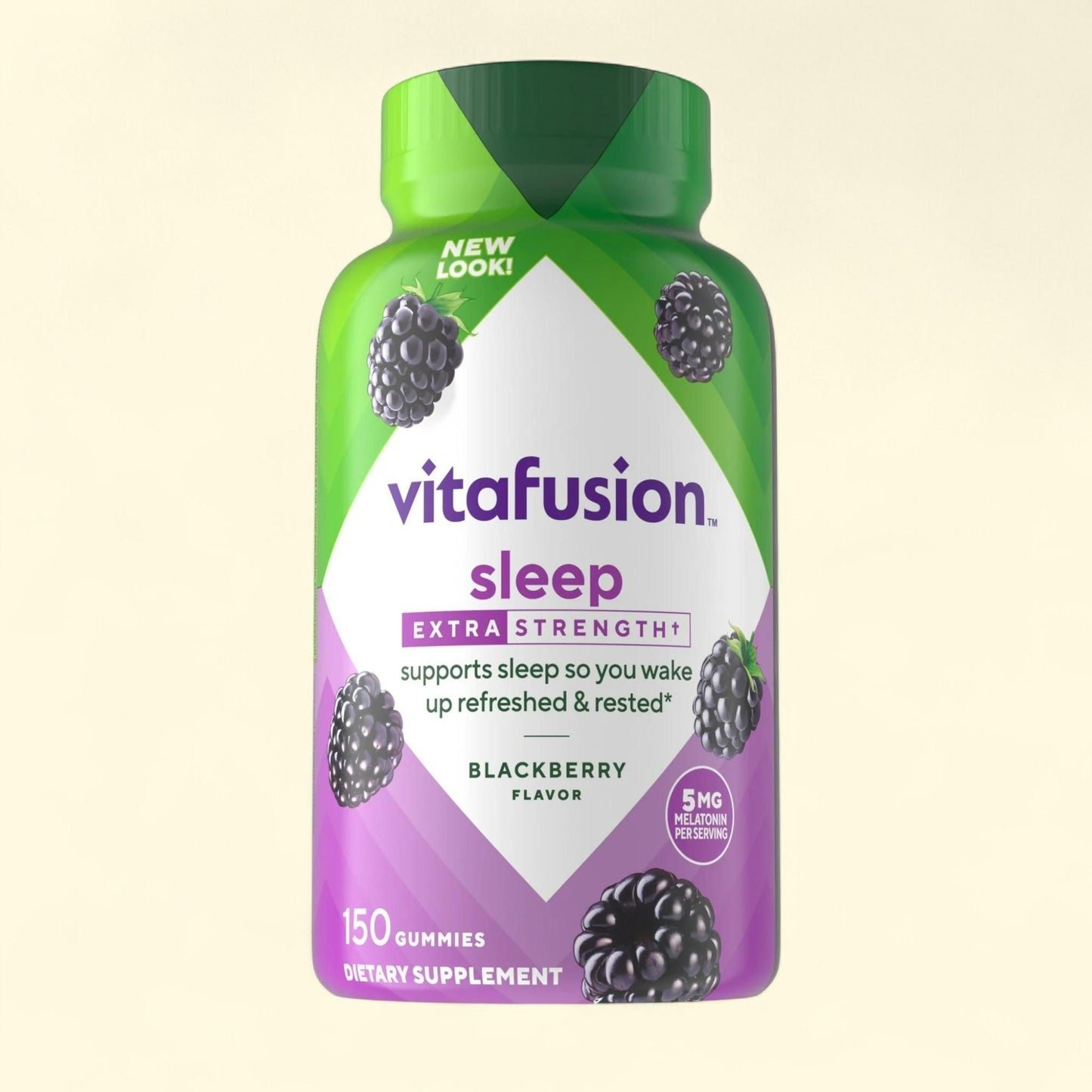 Vitafusion Melatonin Gummy Vitamins, 5mg, 150 ct