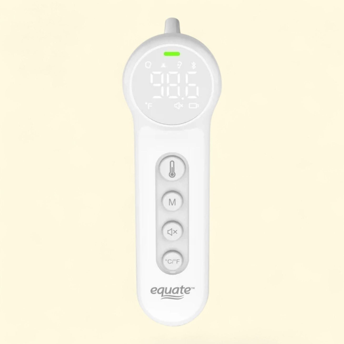 Equate Infrared Thermometer, Forehead and Ear Mode, Dual-Function, Bluetooth, Size