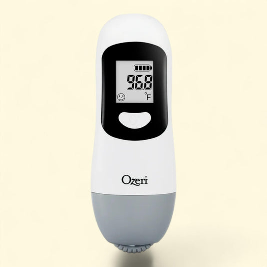 Ozeri Kinetic Forehead Thermometer, Non-contact, Battery-Free, Infrared Technology