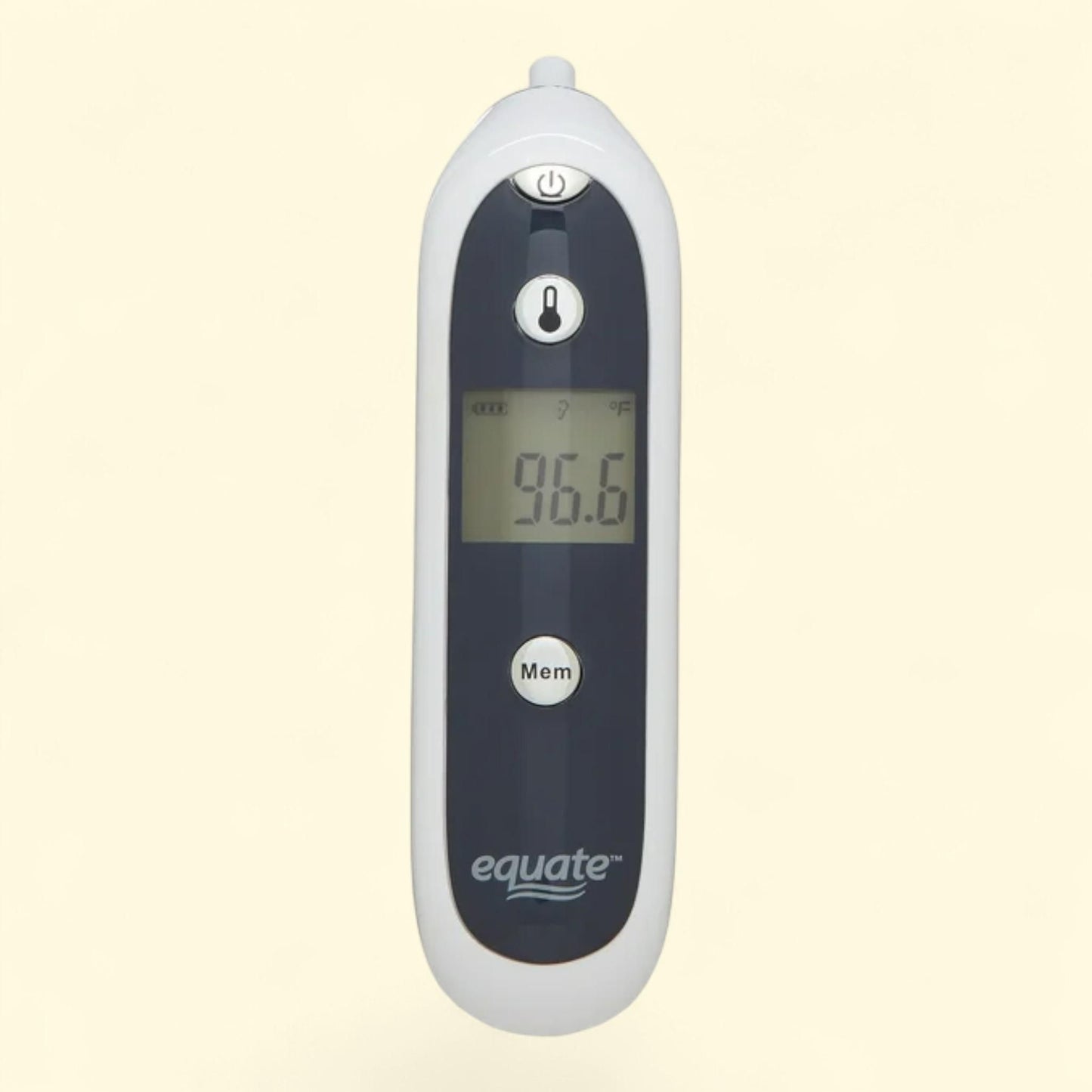 Equate Infrared Digital Thermometer, 1-Second, In-Ear, Kids & Adults