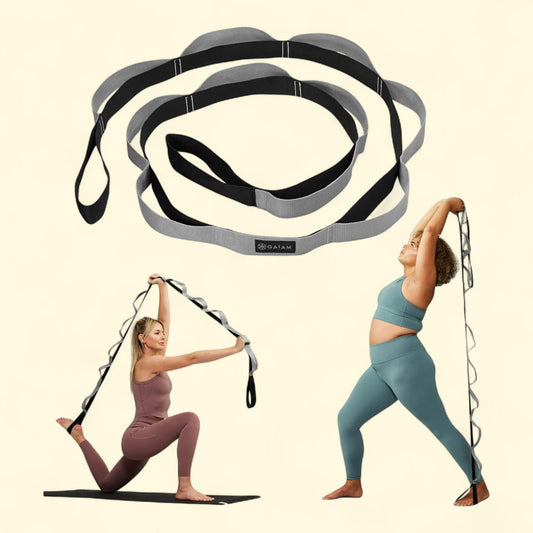 Gaiam Stretch Strap, 60 inches, Grey