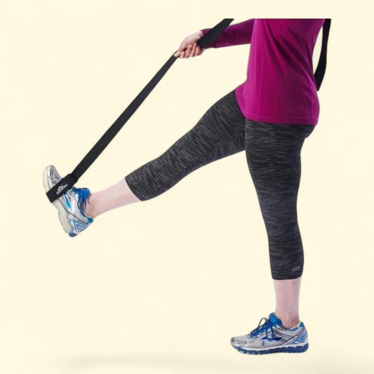 Black Mountain Products Yoga Strap, Exercise, Stretching and Flexibility 108 in