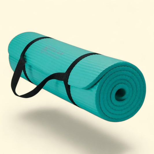 Gaiam Essentials Yoga Mat, 72"L x 24"W x 2/5 Inch