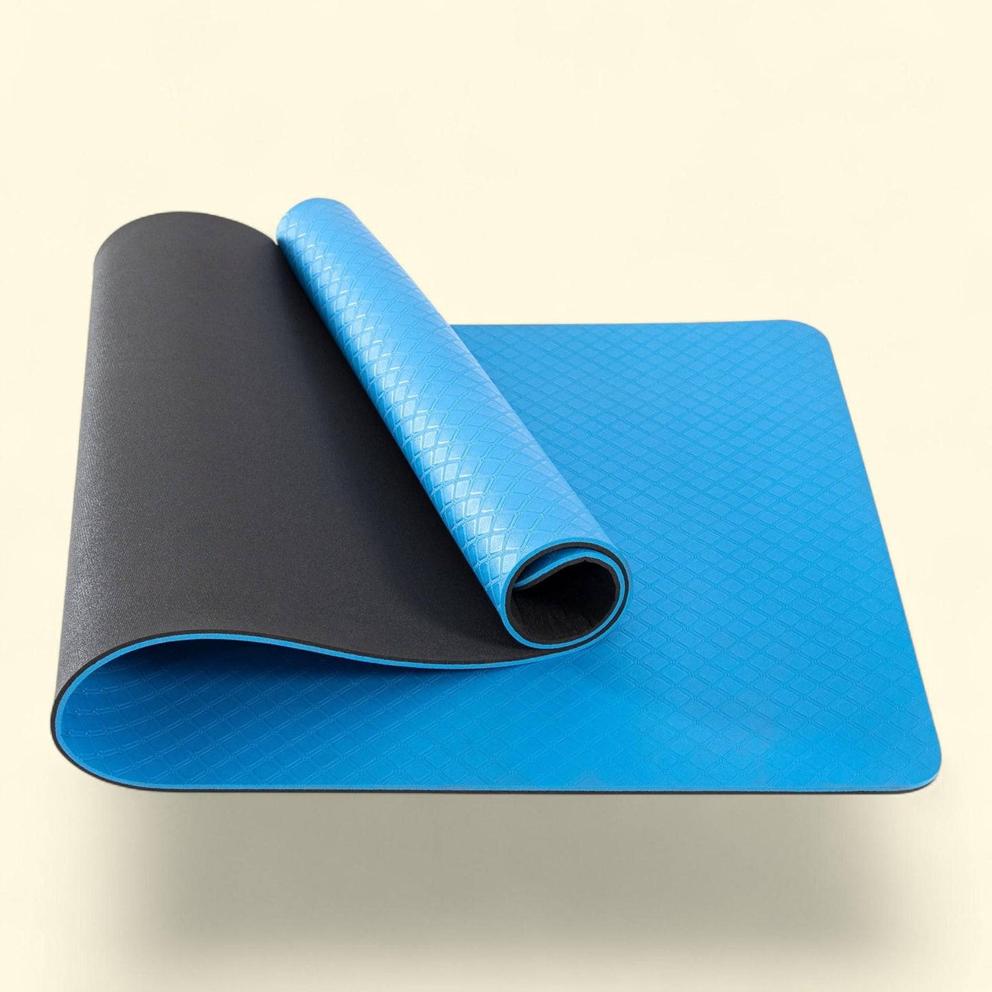 Ray Star Yoga Mat, 24"x68"x0.28", 7mm Thickness