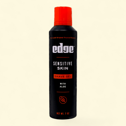 Edge Sensitive Skin Shave Gel with Aloe, Unscented, 7 oz