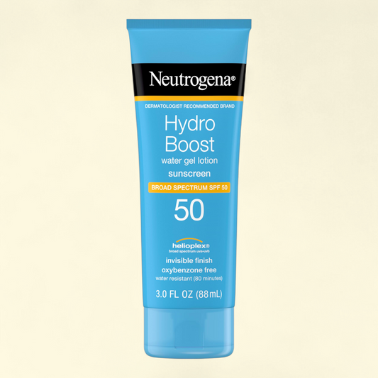 Neutrogena Hydro Boost Moisturizing Gel Sunscreen Lotion, SPF 50, 3 oz