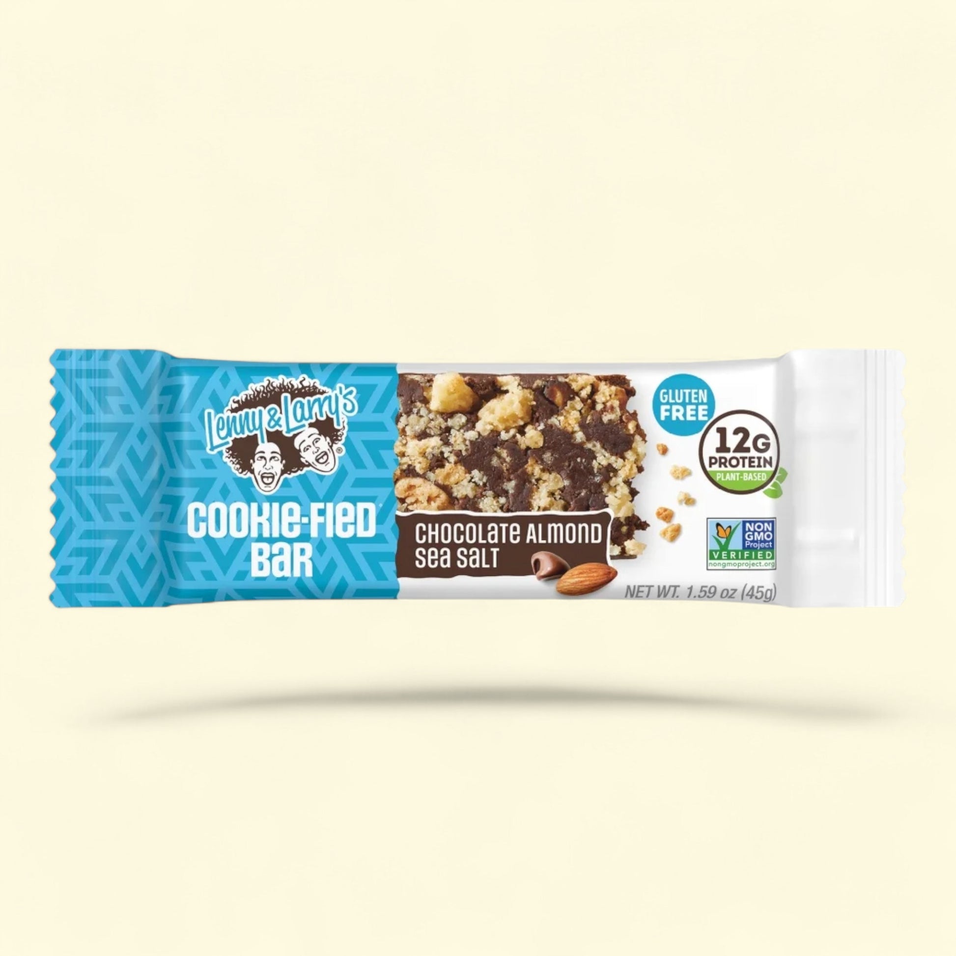 Cookie-fied Bar packaging with blue 