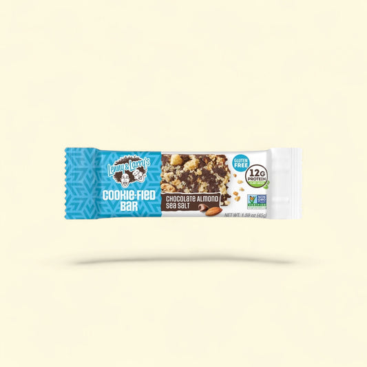 Lenny & Larry's The Complete Cookie-fied Bars, Chocolate Almond Sea... — authentic US product shipped worldwide by Treatspree