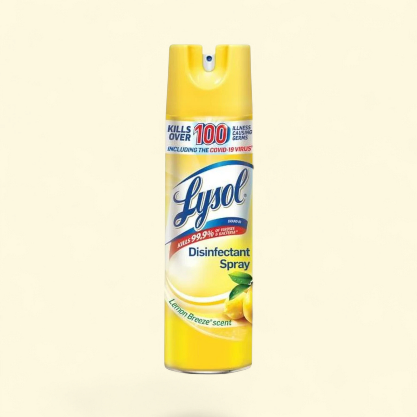 Lysol Disinfectant Spray, Lemon Breeze, 19 Fl Oz