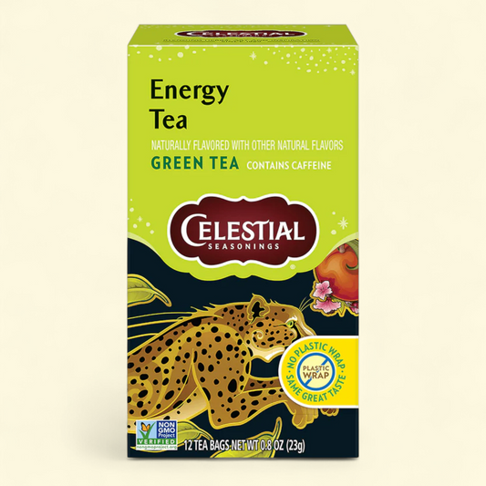 Celestial Seasonings Energy Green Tea, Caffeinated, 20 count