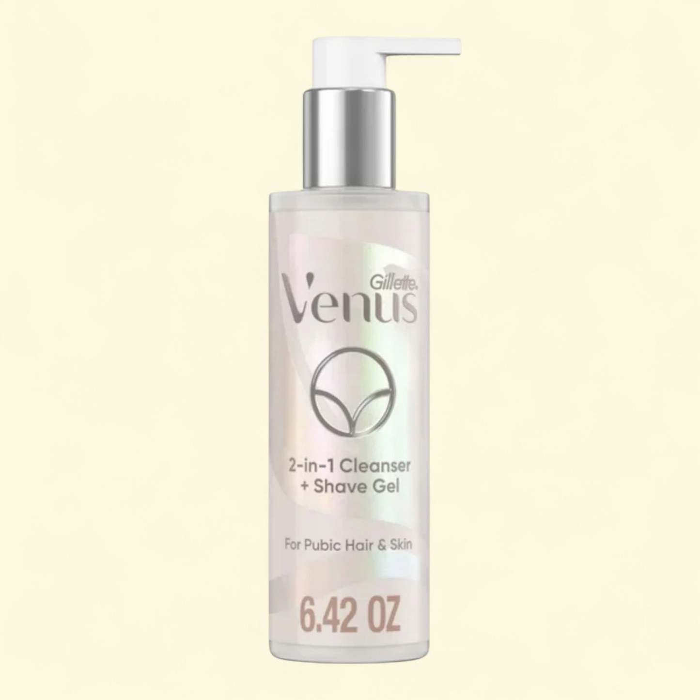 Gillette Venus 2-in-1 Cleanser + Shave Gel, 6.4 oz