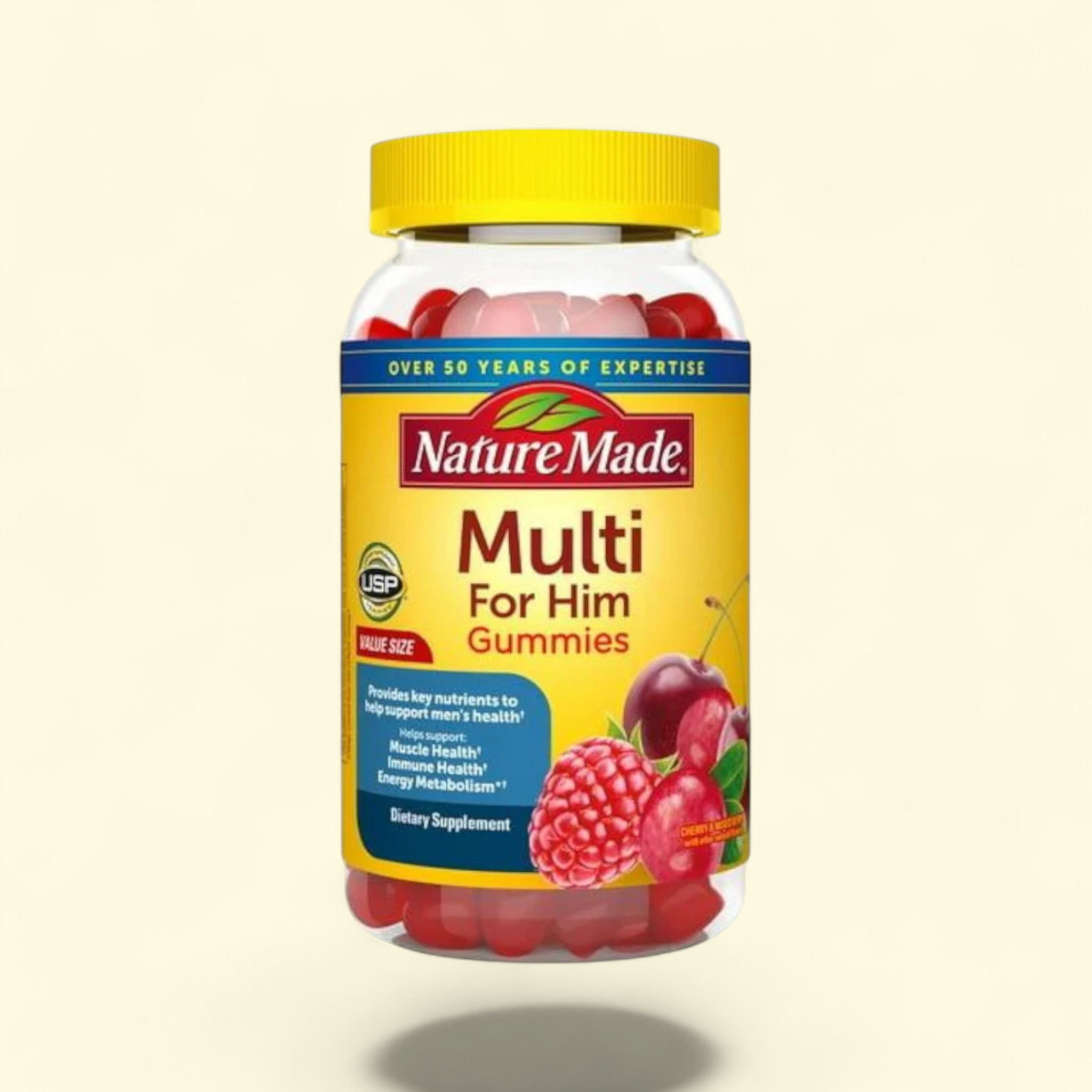 Nature Made Men's Multivitamin Gummies, 150 Ct | Treatspree