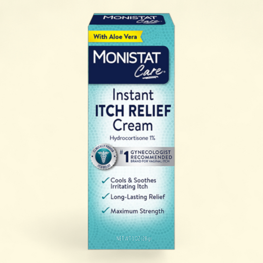 Monistat Instant Itch Relief Cream for Women, 1 oz