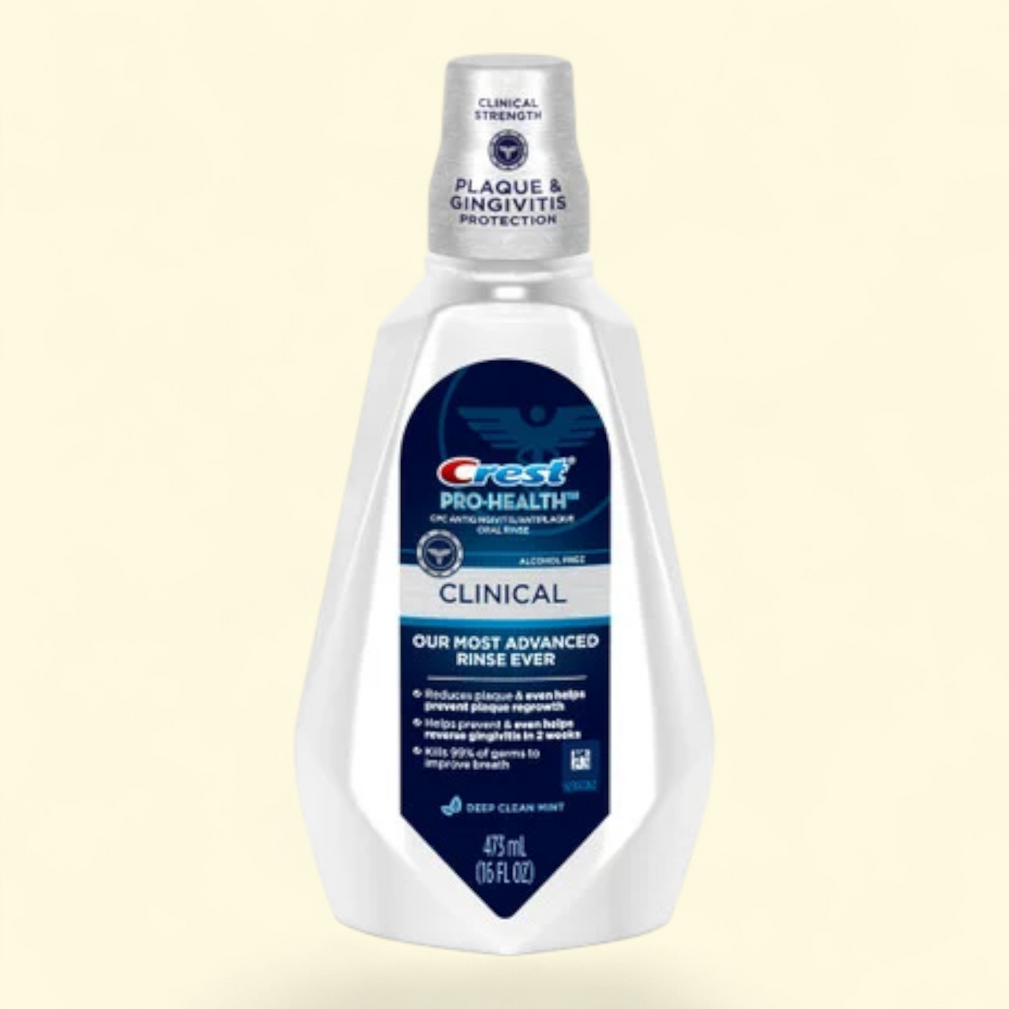 Crest Pro-Health Clinical Mouthwash, Deep Clean Mint, 946 mL