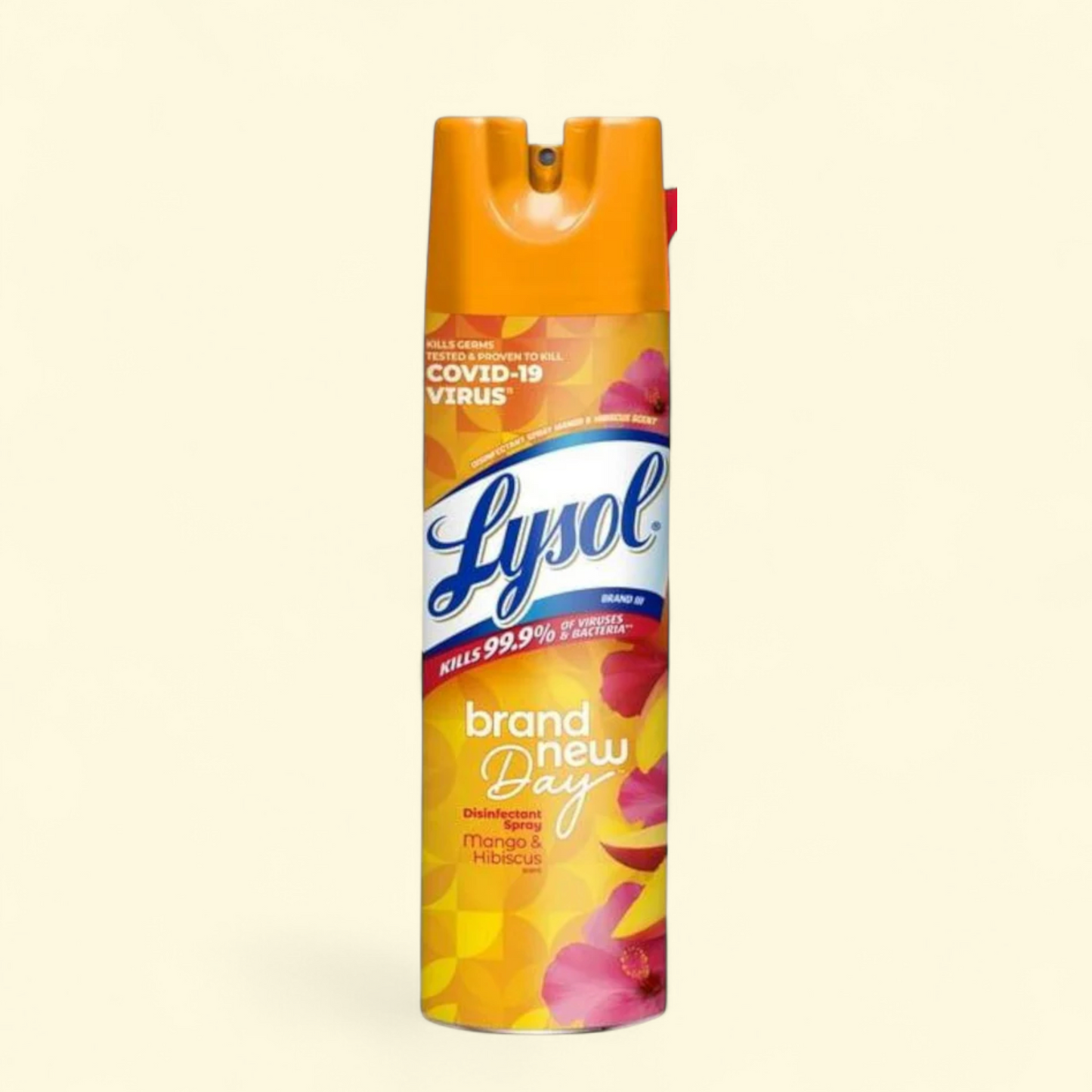Lysol Disinfectant Spray, Brand New Day Mango Hibiscus 19 fl oz