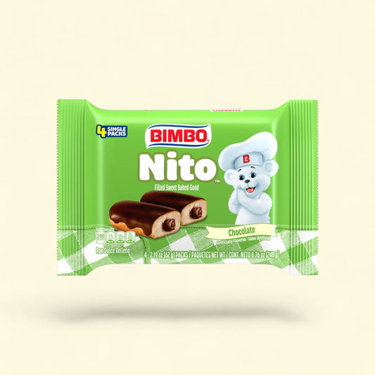 Bimbo Nito Eclairs, 8.76 oz MultiPack — authentic US product shipped worldwide by Treatspree